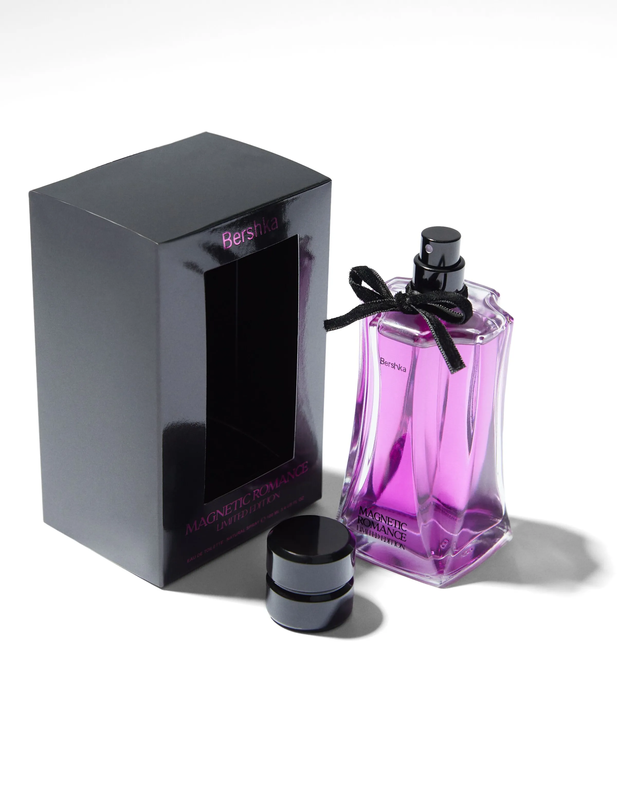 BERSHKA Eau de Toilette Magnetic Romance 100ml Negro Best Sale