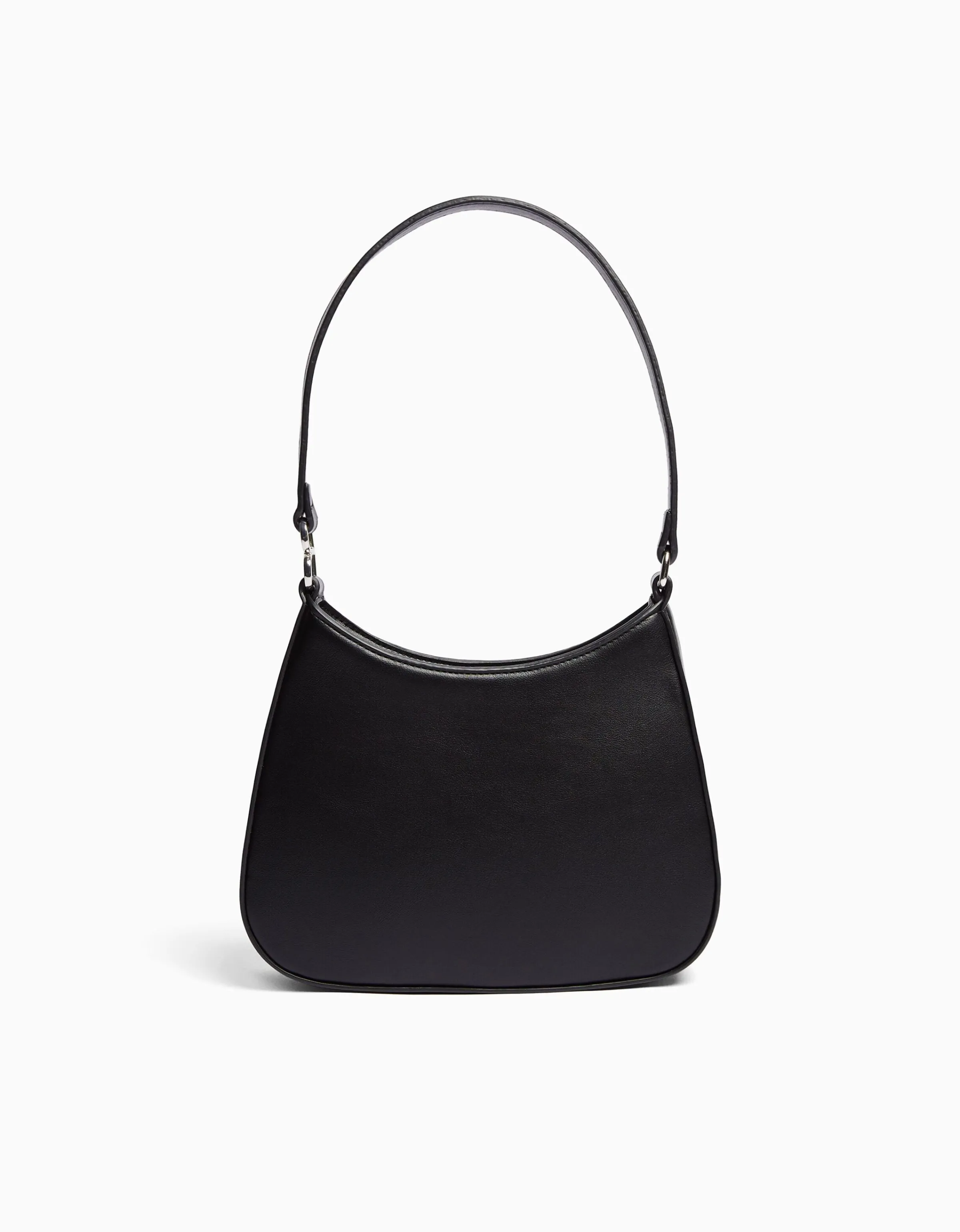 BERSHKA Bolso asa Negro Sale