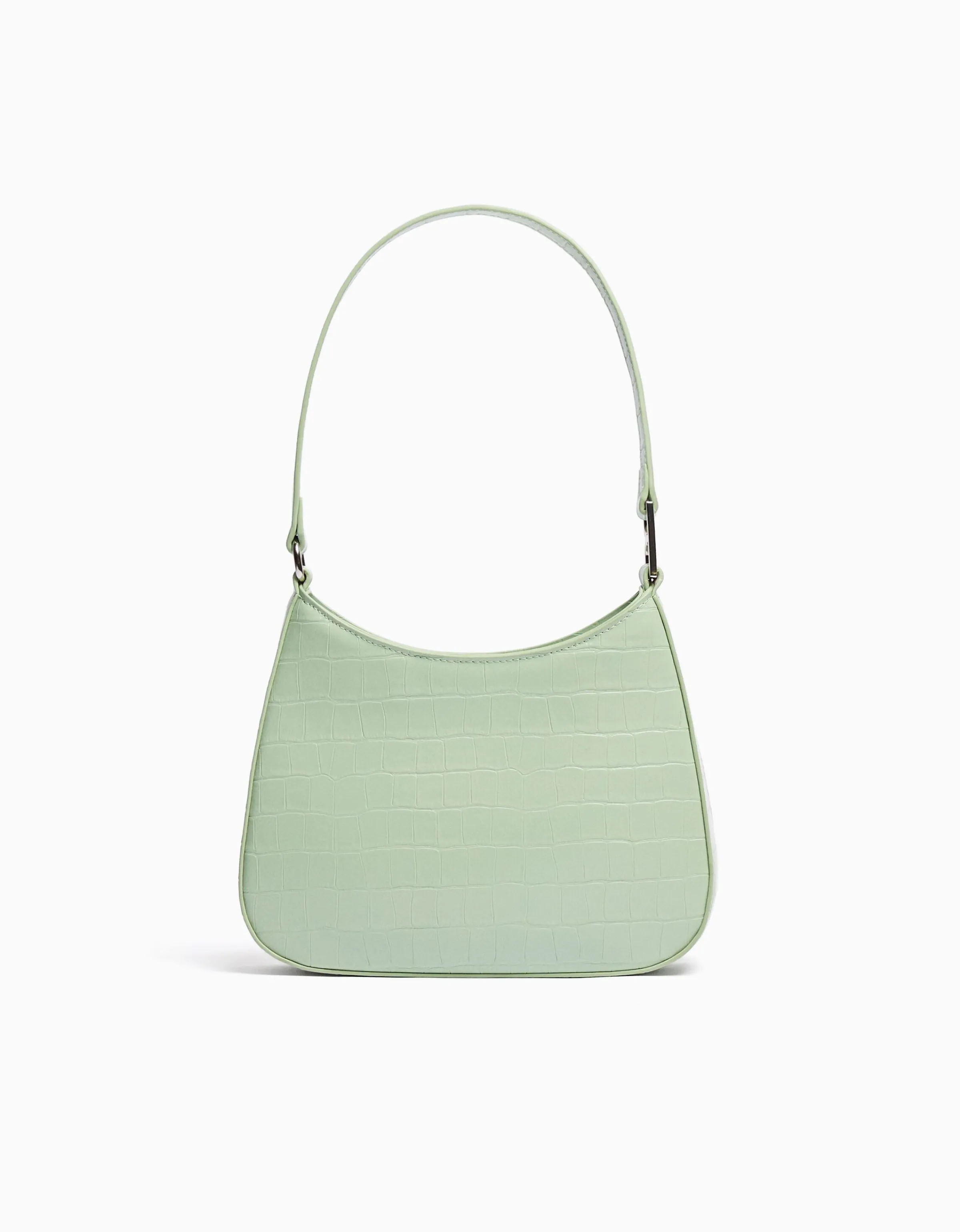 BERSHKA Bolso asa Verde Online