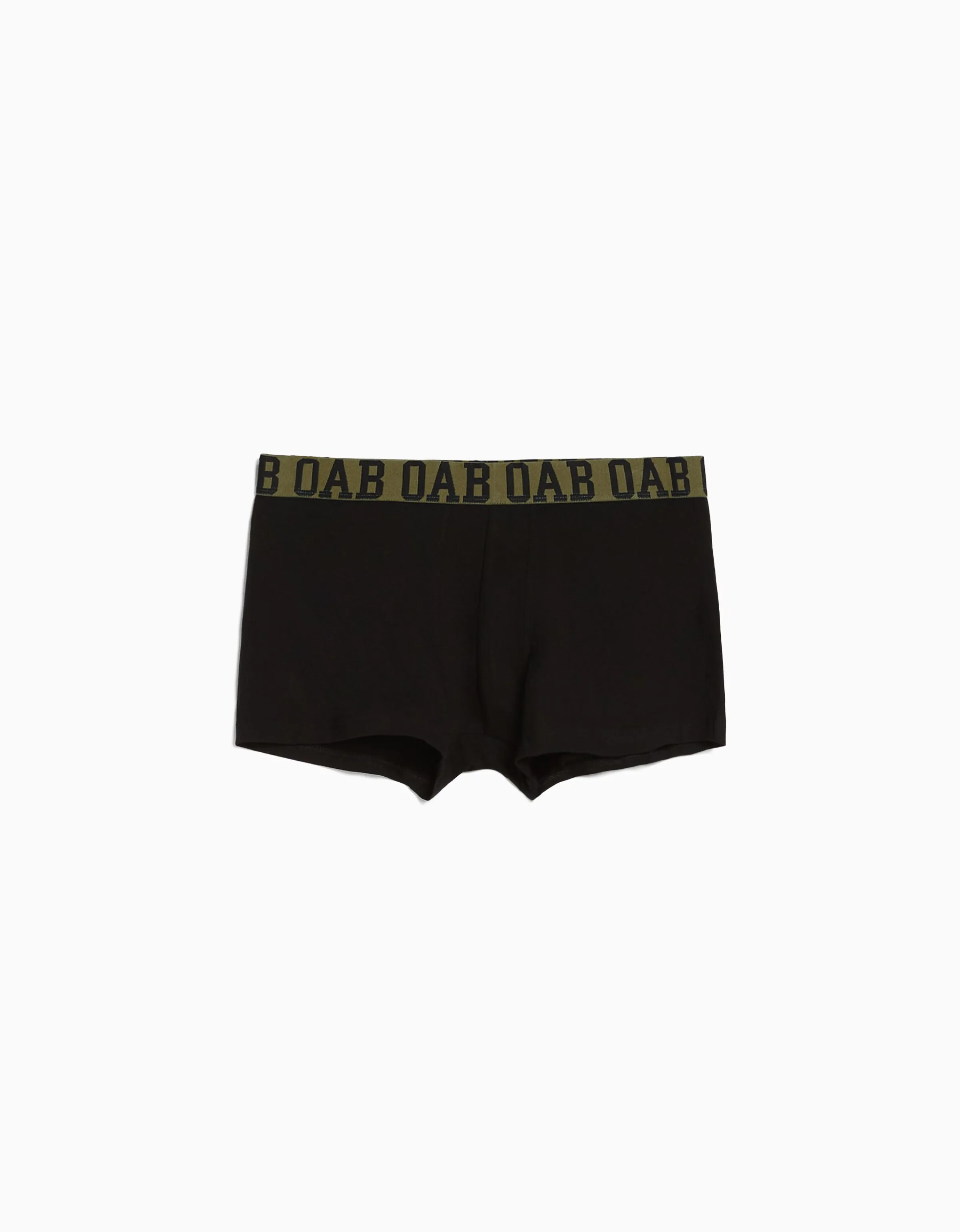 BERSHKA Pack 3 boxers cintura print color Negro Clearance