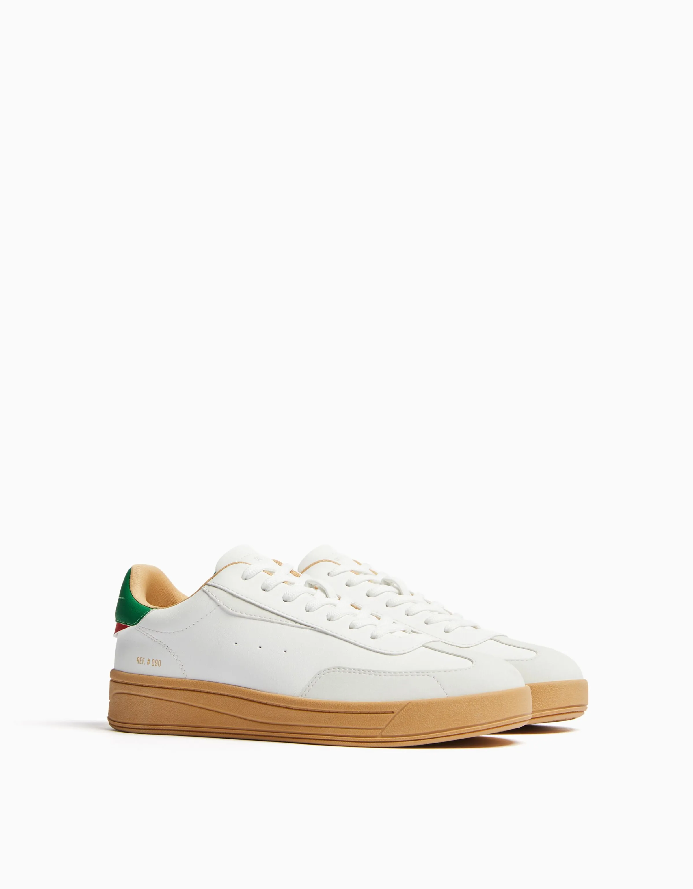 BERSHKA Zapatillas estilo retro Multicolor Clearance